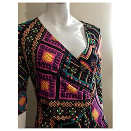 Anna Sui-Anna Sui silk jersey dress-Multiple colors