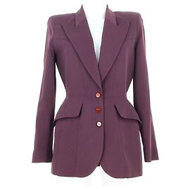 Thierry Mugler Giacca da abito Mugler viola Porpora
