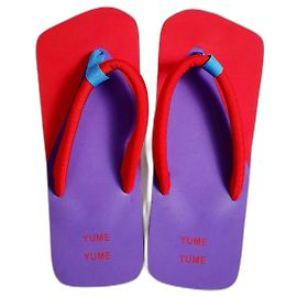 Autre Marque Sandales YUME YUME style Geta Multicolore