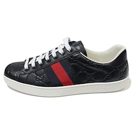 Gucci-Sneakers-Navy blue
