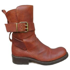 Autre Marque biker boots Sartore p 39 Brown