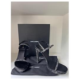 Saint Laurent-Heels-Silvery