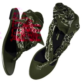 Saint Laurent-Sandals-Red