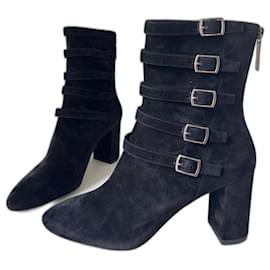 Saint Laurent-Ankle Boots-Black