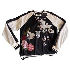Dolce & Gabbana Maglione Nero Bianco