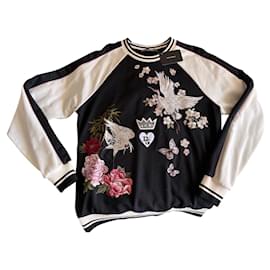 Dolce & Gabbana Pull dolce gabbana Noir Blanc