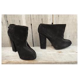Acne-Acne p ankle boots 40-Black