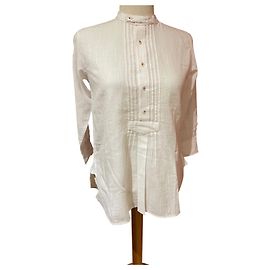 Camicia tunica Soeur in cotone bianco Bianco