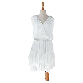 Robe d'été Elda Designers Remix Blanc Blanc