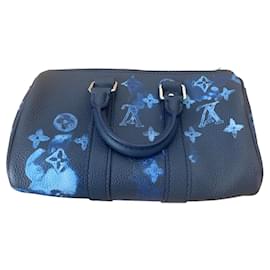 Louis Vuitton-Saddlebags-Blue