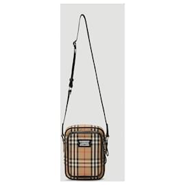 Burberry-Burberry vintage check bag new-Beige