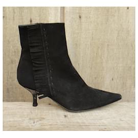 Autre Marque-Mine de Rien ankle boots 35,5 New condition-Black