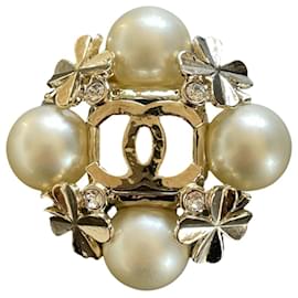 Chanel-Pins & Broschen-Gold hardware
