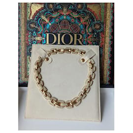 Christian Dior Gold J'Adior Heart Lock Clover Necklace – The Closet