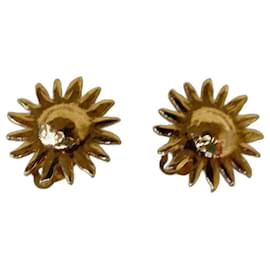 Yves Saint Laurent-Earrings-Gold hardware