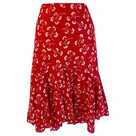 Ralph Lauren gonne Bianco Rosso