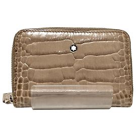 Montblanc Geldbörse Beige