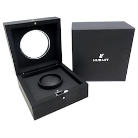 Hublot-BOX CASE FOR WATCH HUBLOT CLASSIC FUSION BIG BANG MP RESIN WATCH BOX CASE-Black