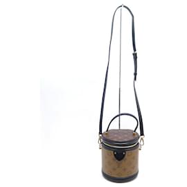 Louis Vuitton-NEW LOUIS VUITTON CANNES M HANDBAG43986 MONOGRAM CANVAS REVERSE BAG-Brown