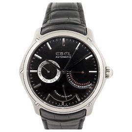 RELÓGIO EBEL CLASSIC HEXAGON 9303F61 automático 45 RELÓGIO MM ACIER PALLADIE Preto