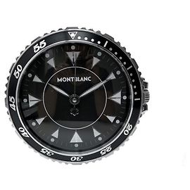 NEW WALL CLOCK MONTBLANC MEISTERSTUCK SPORT WATCH 32CM BLACK PENDULUM CLOCK Black