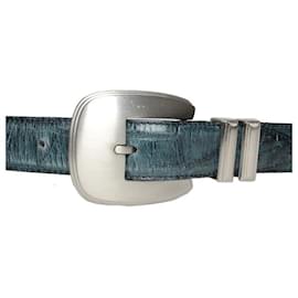 Gianni Versace-Belts-Navy blue