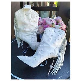 Boots by Philipp Plein White