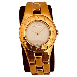 Baume & Mercier Linea Gold plated Golden