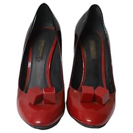 Louis Vuitton-Louis Vuitton Gossip Ombre Pumps in Red Patent Leather-Red