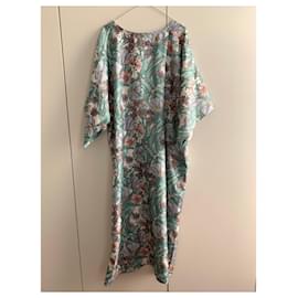 Tory Burch-Printed silk tunic dress-Multiple colors