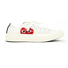 Converse x Comme des Garçons PLAY One Star US7 fr40 Fora de branco