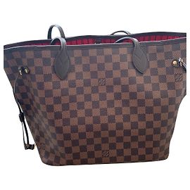 Louis Vuitton Neverfull MM Damier Ebene Marrom