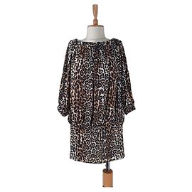 Autre Marque Robe Rika Holly Imprimé Léopard Polyester M Multicolore Imprimé léopard