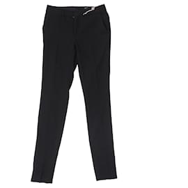 BLK DNM-Pantalon carotte noir BLK DNM Taille 32 du XXS-Noir