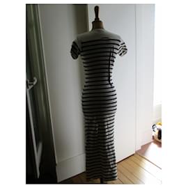 Jean Paul Gaultier-Sailor dress, Taille XS.-White