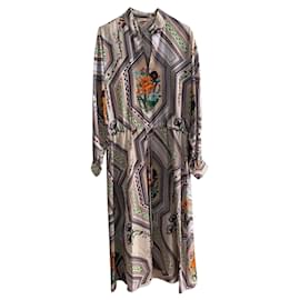 Tory Burch-Printed silk tunic dress-Multiple colors