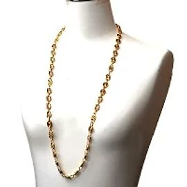 Céline *CELINE ★ Celine ★ Collar largo ★ GP Gold ★ Blason ★ Macadam ★ Colgante para mujer Gold hardware