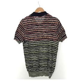 Missoni-MISSONI Polo shirt / 54 / Cotton / Multicolor-Multiple colors