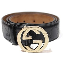 Gucci Ceintures Noir Bijouterie dorée