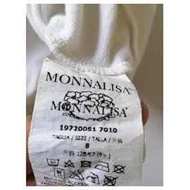 Monnalisa-Felpa-Blanc cassé