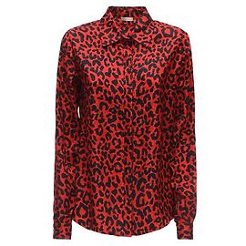 Daniele Carlotta Red Polyester Top Red