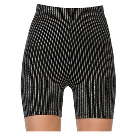 Short Daniele Carlotta Argenté Polyester 38 Argenté