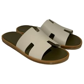 Hermès-Men Sandals-Beige