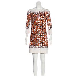Diane Von Furstenberg DvF Ruri silk jersey chain link mini dress Multiple colors