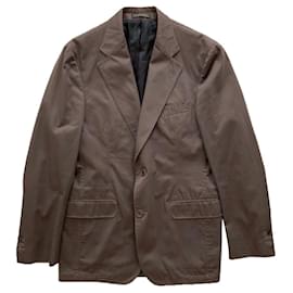 Salvatore Ferragamo-Vintage cotton blazer jacket-Blue