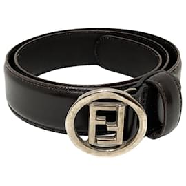 Fendi-Fendi belt-Silvery