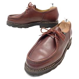 Paraboot-MICHAEL PARABOOT LOAFERS 42 BROWN LEATHER LOAFERS SHOES-Brown