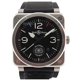 Bell & Ross-NEW BELL & ROSS BR WATCH03-92 security 1ER MINISTER ED LIMITED GSPM WATCH-Black