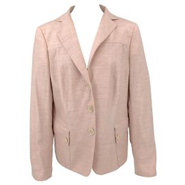 Akris summer jacket in dusty pink silk & cashmere Other