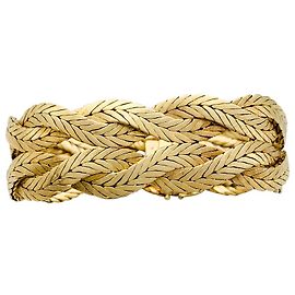 Bracciale Buccellati, trecce in oro giallo. Altro